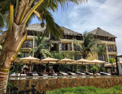 piscine du Z Hotel à Zanzibar