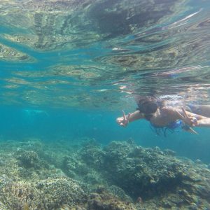 snorkelling dans les îles gili