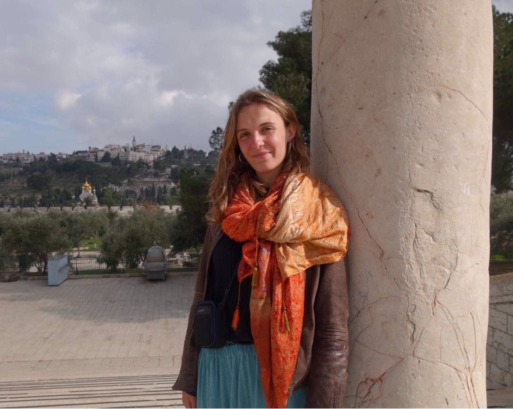 charlotte a été témoin de paix en israel et palestine