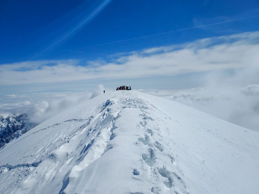 mont blanc sommet 4810 m